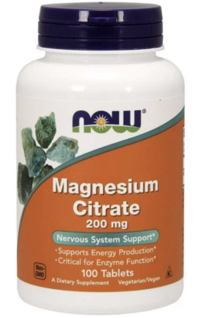 Magnézium citrát 200 mg 100db