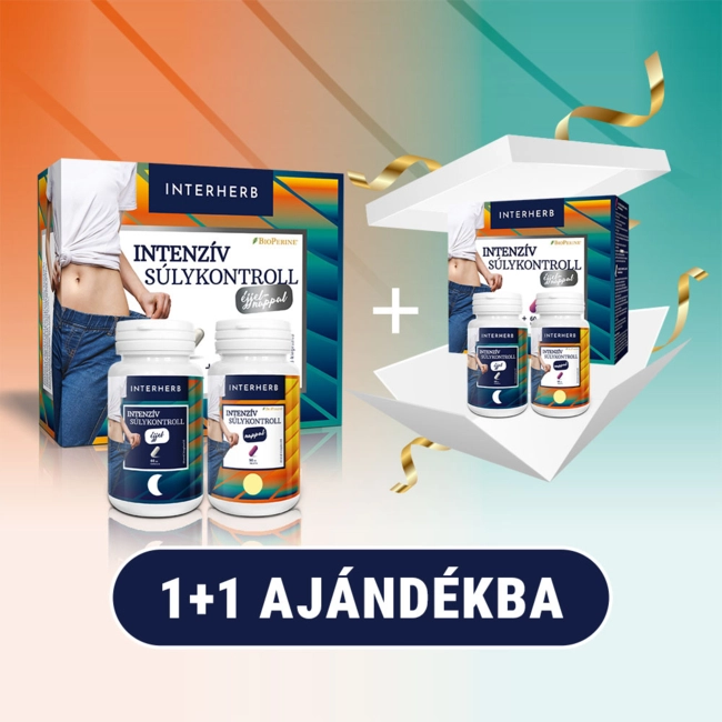 Interherb Intenzív Súlykontroll 2x60 db kapszula+tabletta