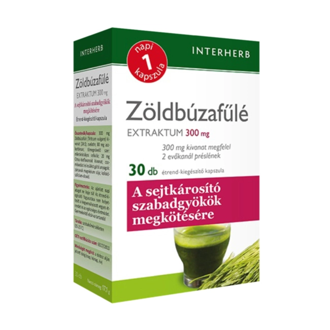 Interherb NAPI1 Zöldbúzafűlé Extraktum 30db